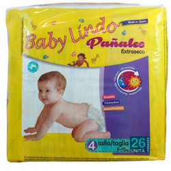 Baby Lindo Diapers T4 9-15...